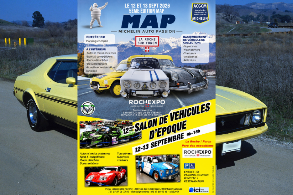 5�me salon MAP (Michelin Auto Passion) � La Roche-sur-Foron